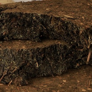 陈年高野千两饼金花千两茶饼650g安华黑茶本地龙溪山八年老天尖料