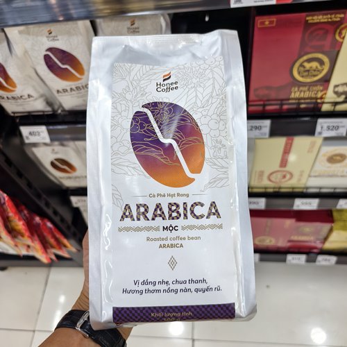 越南纯正咖啡豆Honee Coffee100%阿拉比卡罗布斯塔烘焙咖啡豆500g
