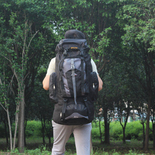 80L户外旅行背包男登山包双肩包