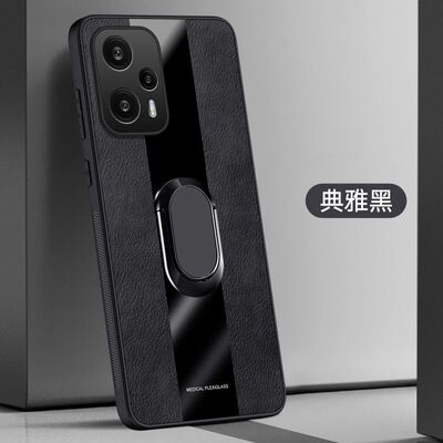 适用POCO F5手机壳全包边小米23049PCD8G保护套6.67英寸POCOF5外壳防摔pocophone潮女p0c0商务风poc0硅胶poco