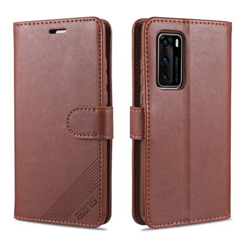 适用华为P40PRO+手机壳皮夹华为ELS-AN10外壳6.58英寸华为ELS一AN10保护套翻盖Q40POR+潮女ELS-N39全包P40PR0