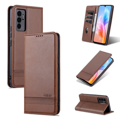 适用vivoV2126手机壳皮夹V23e 5G外壳6.44英寸vivoV23e保护套翻盖vivi全包viuo钢化膜viv0新款vovo硅胶viov软