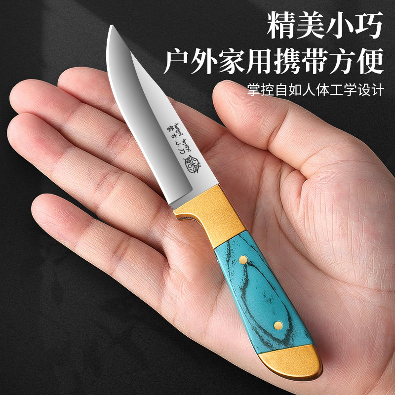 蒙古手把肉小刀剔骨切水果削皮刀图片
