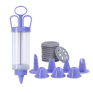 曲奇裱花枪饼干模具家用自制溶豆烘焙奶油蛋糕挤花器工具印花辅食