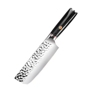 金利莲华vg10大马士革钢刀家用日式三德刀锋利女士小菜刀厨房刀具