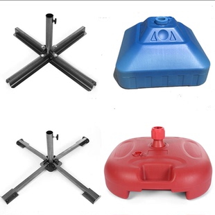 品佳新款加厚户外遮阳伞十字伞座太阳伞摆摊伞广告伞多功能底座