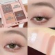 巨温柔四事烟火四色眼影盘水泥灰杏仁棕奶茶色盘日常百搭学生平价