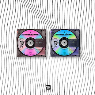 EONE反光车贴经典硬碟磁盘CD时尚彩色室内外玻璃平面防水装饰贴纸