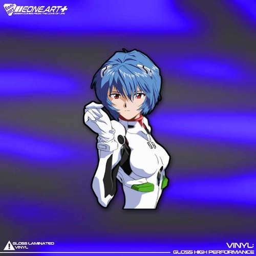 EVA福音战士0号机绫波丽反光贴纸