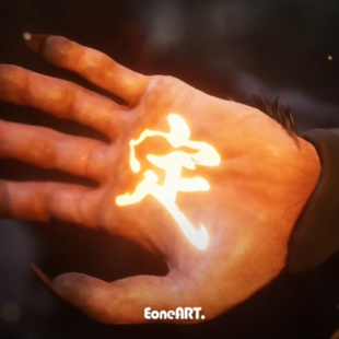 EONE镂空车贴黑神话悟空定身法汽车摩托公路车行李箱头盔防水贴纸