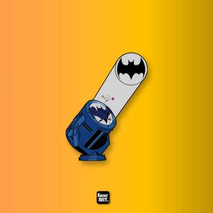 EONE反光车贴DC点亮召唤蝙蝠侠信号灯车身玻璃电脑电动车防水贴纸