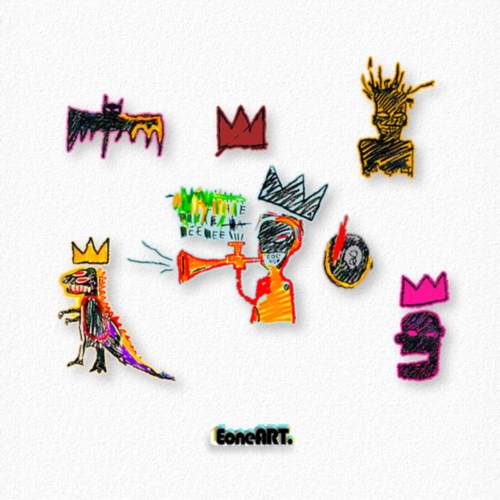 Bas街头涂鸦系列3反光贴防水贴纸