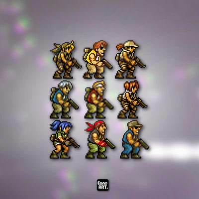 合金弹头像素版反光套装防水贴纸