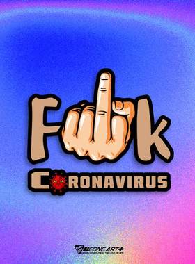 EONE反光车贴英文文字滚开吧病毒君车身玻璃电动车拉杆箱家居贴纸