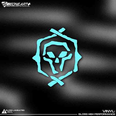 镂空贴盗贼之海雅典娜的财富贴纸