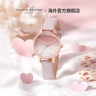 OliviaBurton满天星手表女 正品欧美石英腕表女款表生日礼物国现