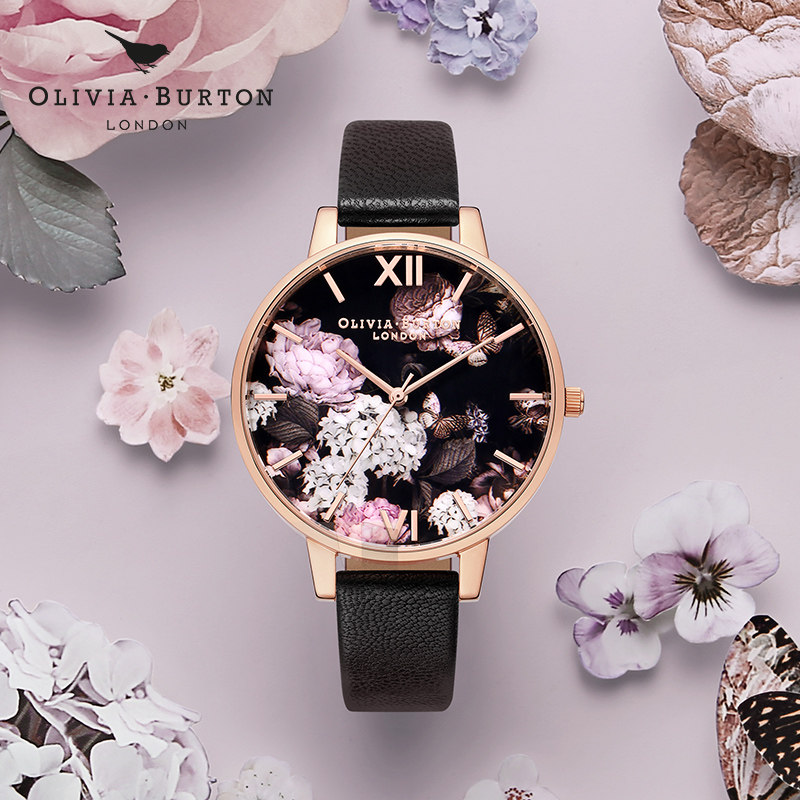 oliviaburton女表简约英国正品欧美时尚ob手表进口石英表国内现货