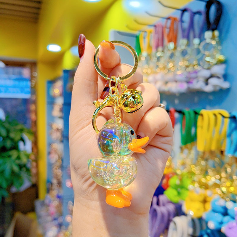 特别好看的钥匙扣卡通亚克力透色钥匙扣