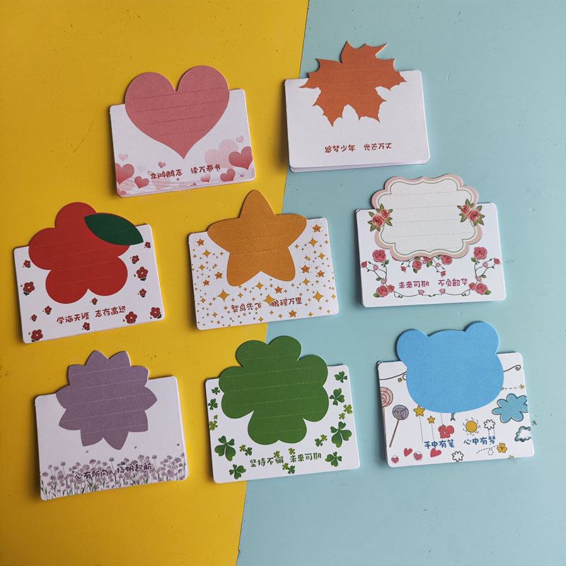 Kindergarten and Elementary School Parent-Teacher Meetings, Classroom Decoration, Wish Wall, Wish Cards, Hanging Cards, Decorative Greeting Cards, Folded Blank Handwritten Cards, High School Entrance Exam and College Entrance Exam Wish Message Wall Stickers, Goal Cards