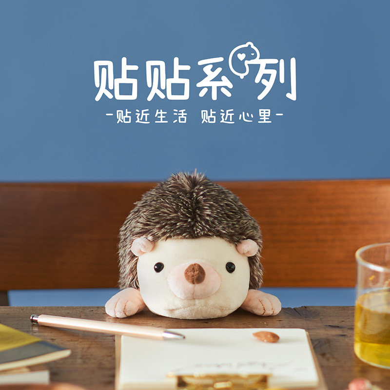 SonnyAngel贴贴家族公仔熊猫毛绒玩偶抱枕学习考研搭子节日礼物