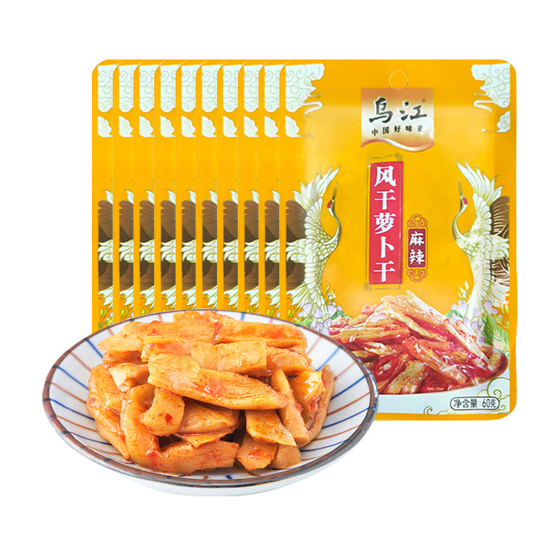 乌江麻辣萝卜60g下饭小菜图片