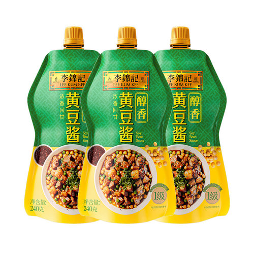 李锦记醇香黄豆酱东北大酱豆瓣酱