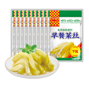 川南早餐菜丝53g四川味口口脆小咸菜眉山榨菜清淡微辣下饭菜小袋