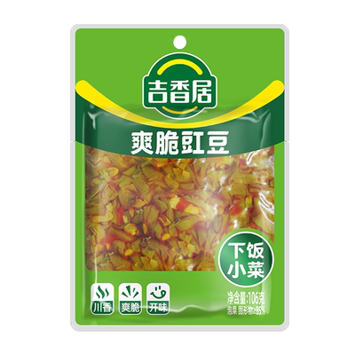吉香居106g爽脆豇豆四川眉山泡菜