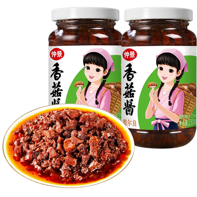仲景奥尔良香菇酱暴下饭不辣