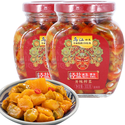 乌江300g瓶装开味榨菜