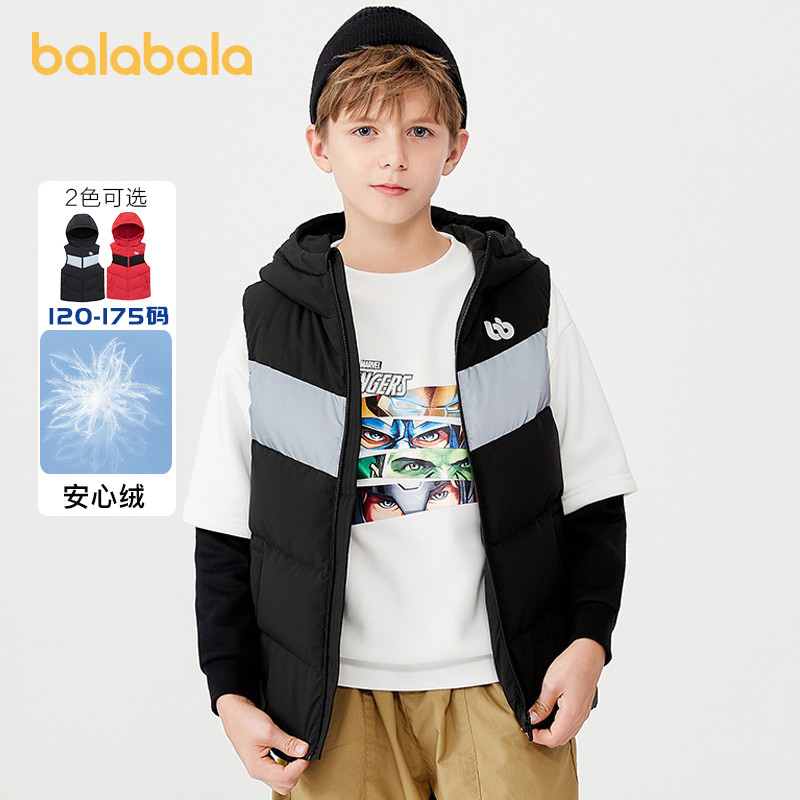 男童马甲巴拉巴拉反季羽绒服
