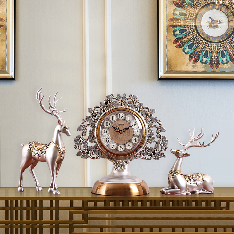 Northern Europe clocks and watches Clock originality fashion TV cabinet decorate Decoration Desk Clock European style household Desktop Mute Quartzin the Home Daily , Bell , Clock  category - from Buy2taobao.com to provide professional Taobao agent buy service