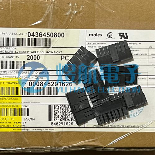 43645-0800连接器Molex