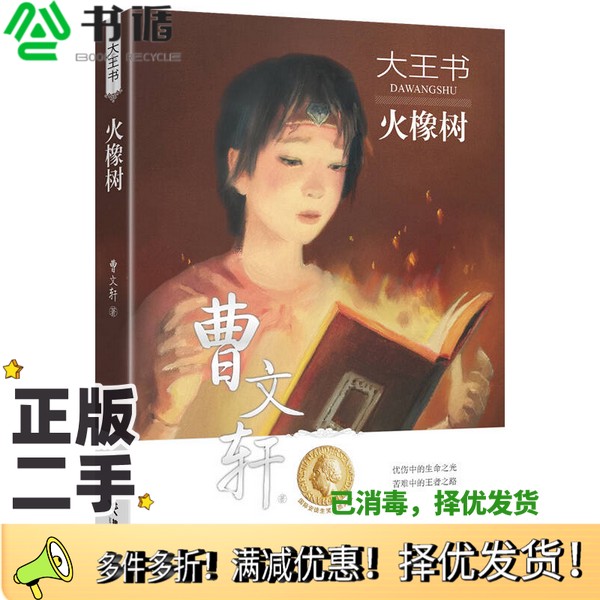 正版二手图书大王书  火橡树曹文轩著接力出版社9787544843669