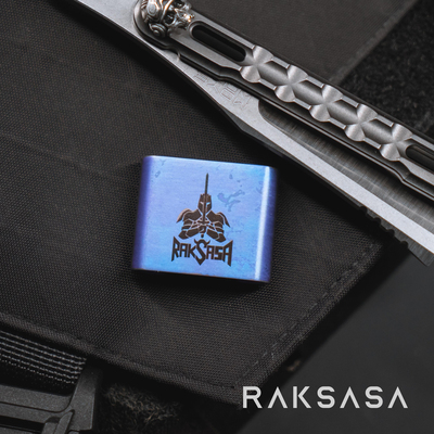 Raksasa Molle Clip钛合金制Logo 表带扣 织带扣 molle扣 配件