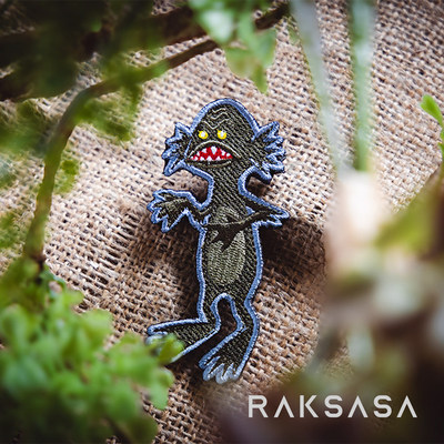 美国PDW Black Lagoon Creature 黑湖妖刺绣魔术贴士气章贴章