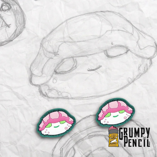 现货 美国 GP Sushi V2花菜套装 PVC士气章魔术贴