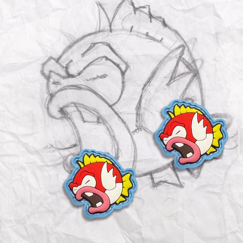 现货 美国 GP Flying Fish飞鱼套装 迷你PVC士气章魔术贴