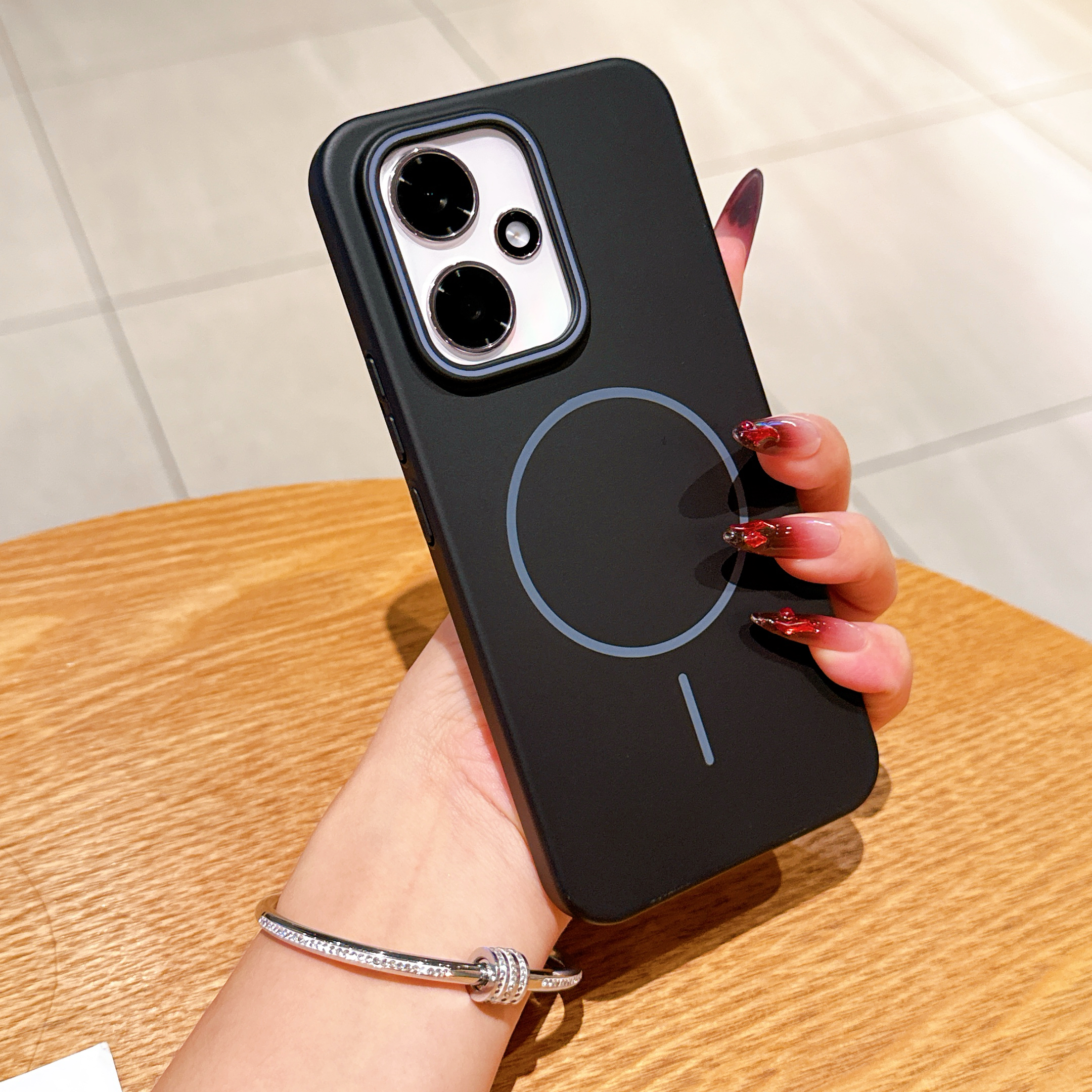 Magsafe磁吸无线充适用荣耀400手机壳新款honor400海外版超薄磨砂300外壳Honor200pro全包防摔90高级感保护套