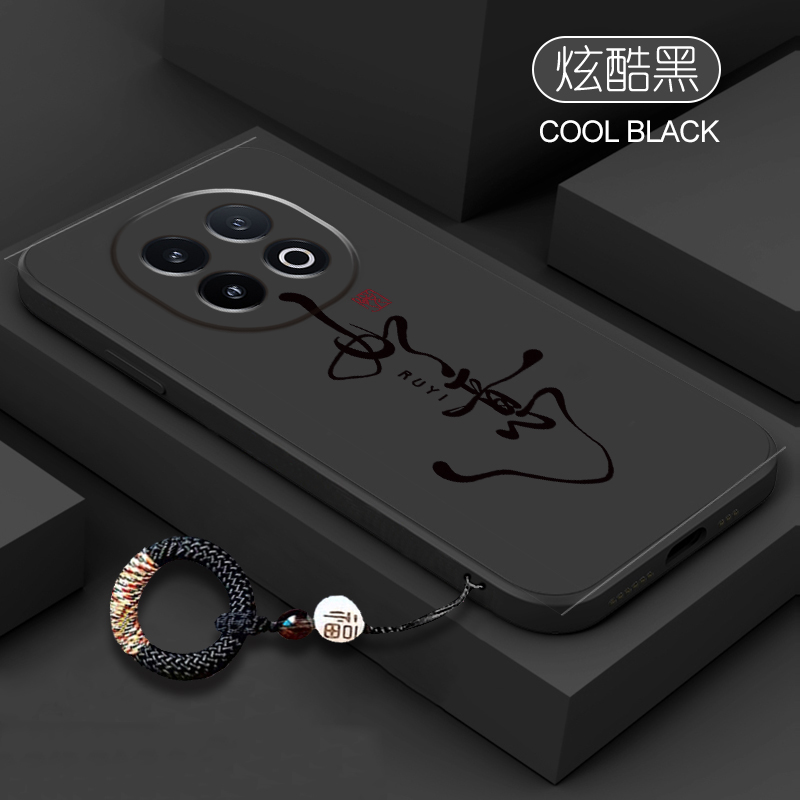 如意好运适用OPPOA5Pro手机壳a3iplus纯色a2pro硅胶套oppo新款a1x全包a5活力版防摔a2m带挂绳a3pro外壳后壳