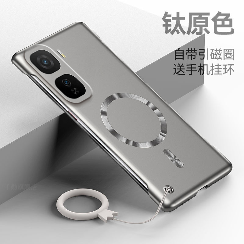 适用iqooneo10手机壳新款neo10pro超薄金属漆散热vivo无边框硬壳iqoo爱酷车载磁吸创意iQOO简约半包边por外壳