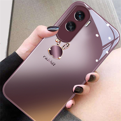 钻石折耳兔荣耀50i手机壳新款