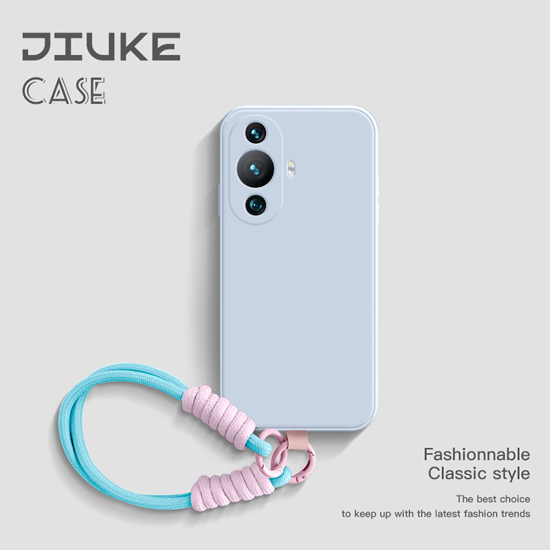 适用于华为nova11硅胶壳送挂绳