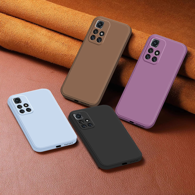 适用于红米Note11新款纯色手机壳