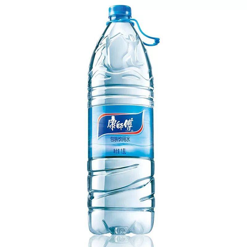 康师傅饮用水1.5L*8瓶装整箱包装特价批大瓶非矿泉水团购家庭装图片