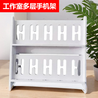 可以加装散热风扇的工作室手机架