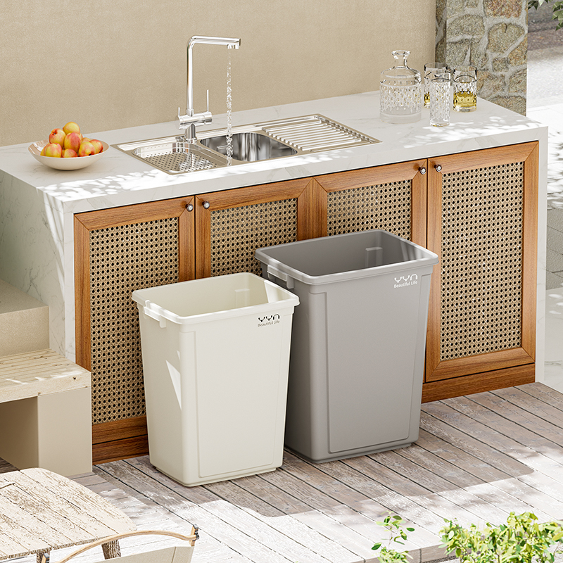 超大容量商用无盖20升垃圾桶