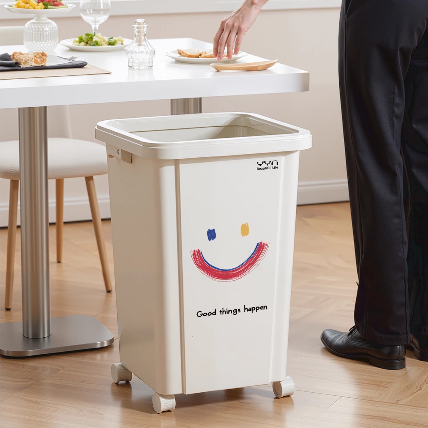 大容量方形垃圾桶商用家用