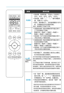 美的空调风语者二代KFR-35GW/F1-1空调摇控器