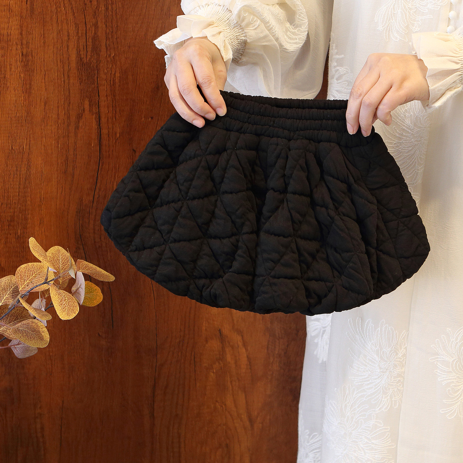 女童2025冬季加厚韩系菱格半身裙女百搭显瘦时尚高腰A字短裙裙子,童装/婴儿装/亲子装,半身裙,淘宝优惠券,粉丝福利购,淘宝优惠卷